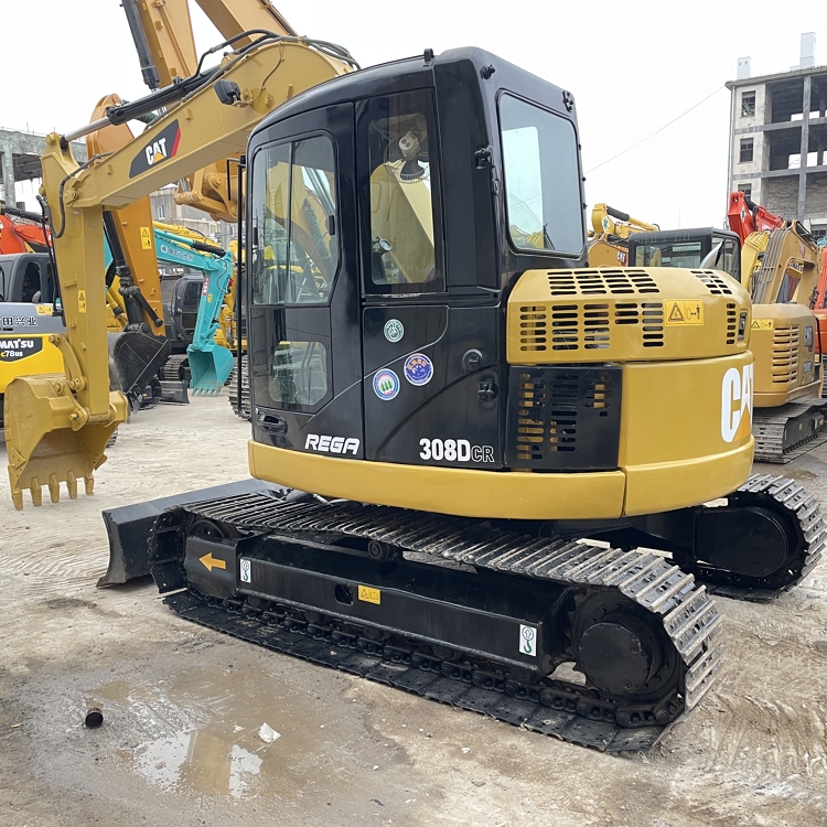 CAT 308DCR Second Hand Compact Mini Backhoe Excavator Japanese Original