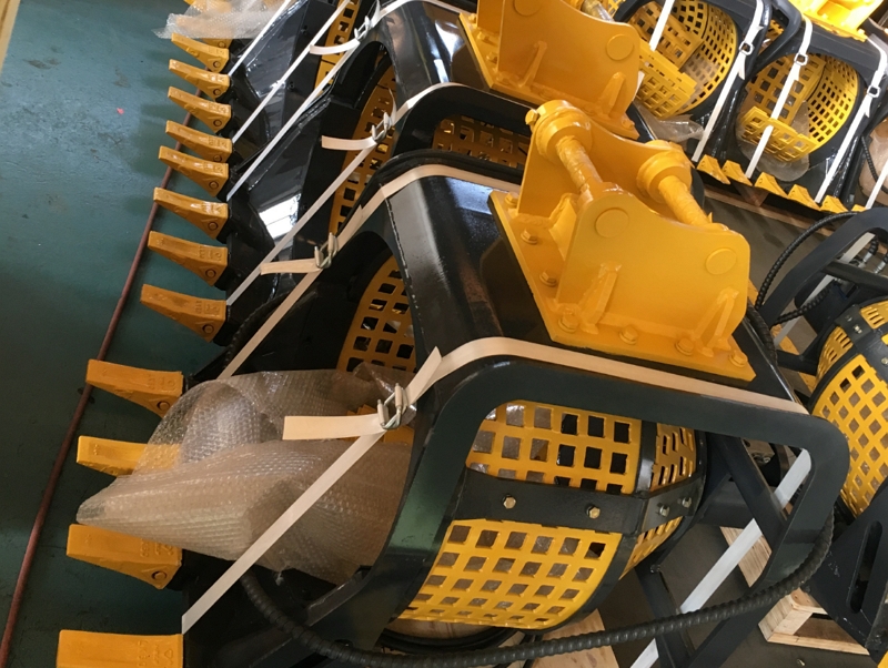 Screening Bucket Wholesale Oem 20t-50t Excavator Bucket Sieve Bucket Gravel for Sale