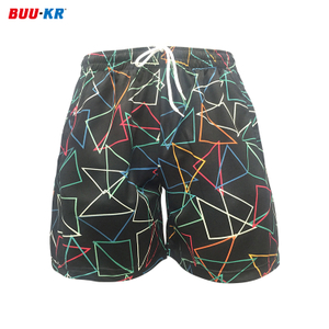 Buker Fashion All Over Print Custom Logo Summer Shorts For Men No MOQ 5 Inch Inseam Mens Shorts