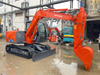 Hitachi ZX70 Used 7 Ton Almost New Excellent Condition Mini Hydraulic Crawler Excavator for Sale 