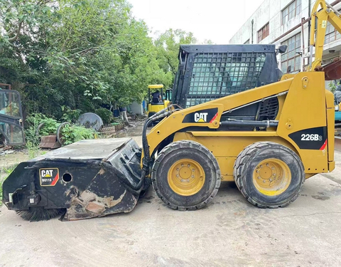Cat226 Second Hand Cleaning Function Original Mini Wheel Loader for Sale