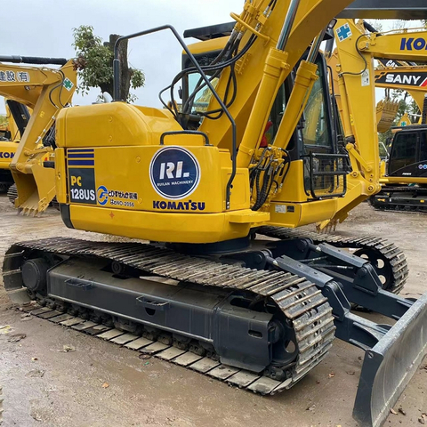 Komatsu PC128US-2E Second Hand Hydraulic Excavator Japanese Original Excavator