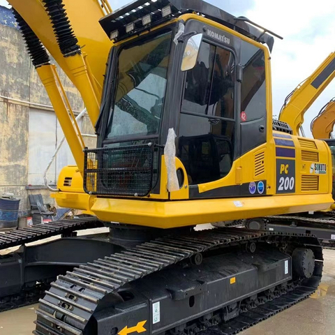 Komatsu PC200-8 Second Hand 20 Ton Excavator CLSS Hydraulic System Made in Japan