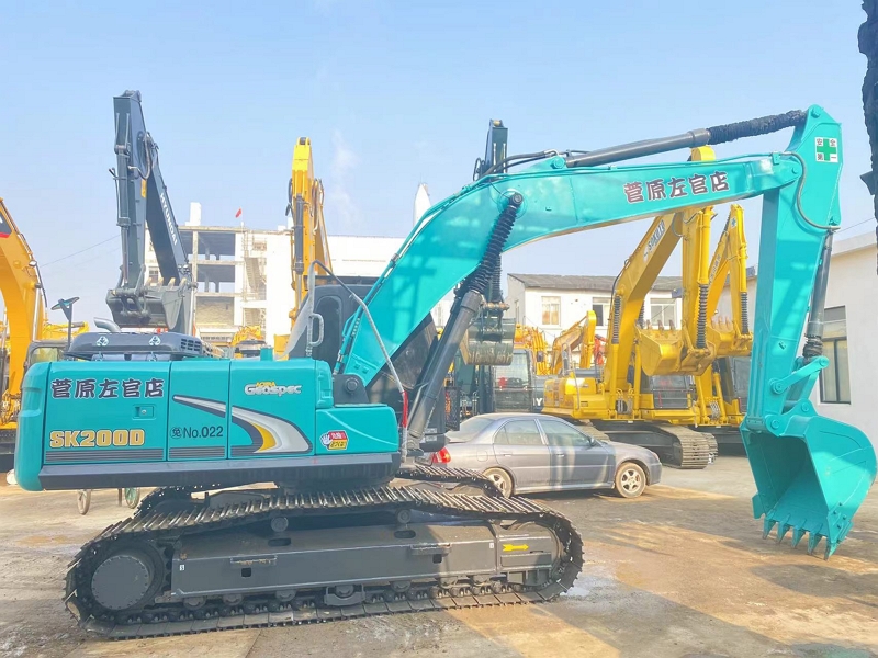 Kobelco SK200 used Fully hydraulic excavator9