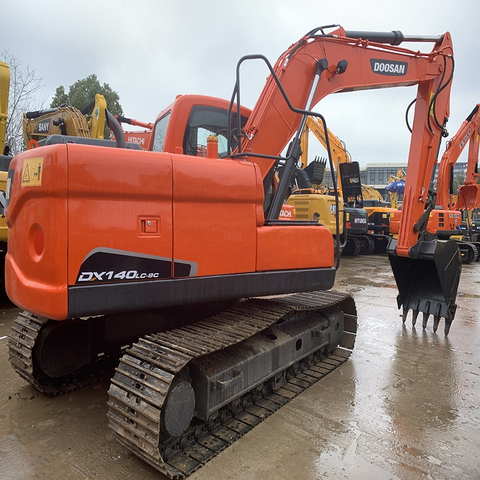 Doosan DX140 Used Medium Crawler Excavator 14 Tons Original South Korea For Sale