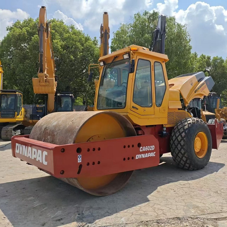 Dynapac CA602D second hand roller road construction machinery wholesale