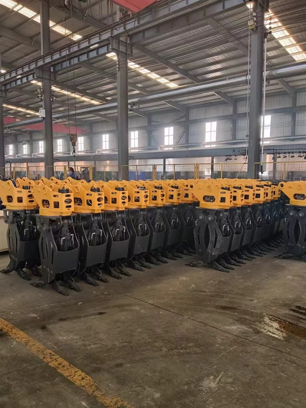 Hydraulic Wood Clamp Oem 6t-30t Log Grab Wood Grapple For Sale