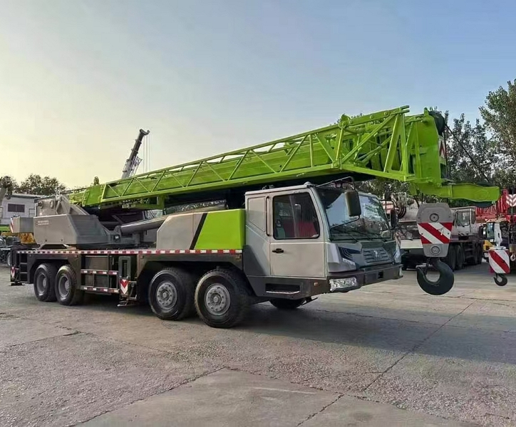 Zoomlion ZTC550V Used 55 Tons Powerful And Efficient Hydraulic Crane Saves Energy