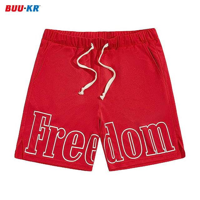 Buker Custom Logo Casual polyester Printing Gym Sport Mesh Basketball Outdoor Wear Short Men Mesh Shorts