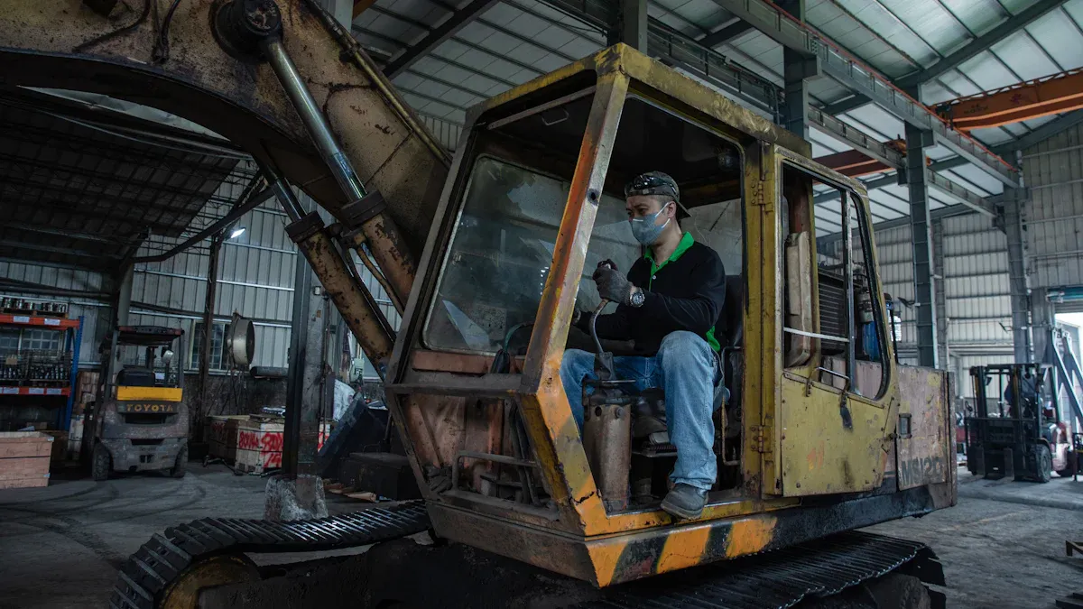 The Ultimate Test: Operational Inspection of Refurbished Used Excavators