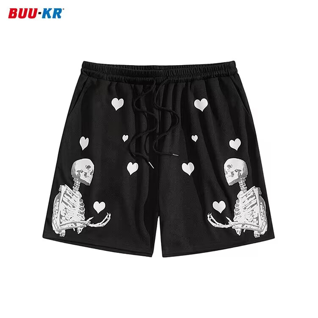 Custom Mesh Shorts Manufacturer Sublimation,Black 7 Inch Inseam Basketball Polyester Blank Wholesale Mens Mesh Shorts For Men