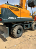 Hyundai 210W-9S Used 21 Ton Japan Original Wheel Excavator Cummins Engine For Sale