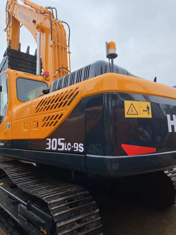 Hyundai 305LC-9S Used Hydraulic Crawler 30Ton Excavator Korea Original Excavator for Sale