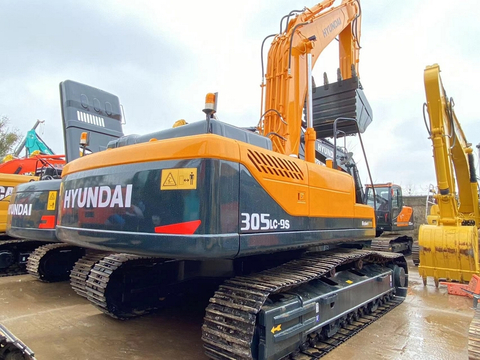 Hyundai 305LC-9S Used Hydraulic Crawler 30Ton Excavator Korea Original Excavator for Sale