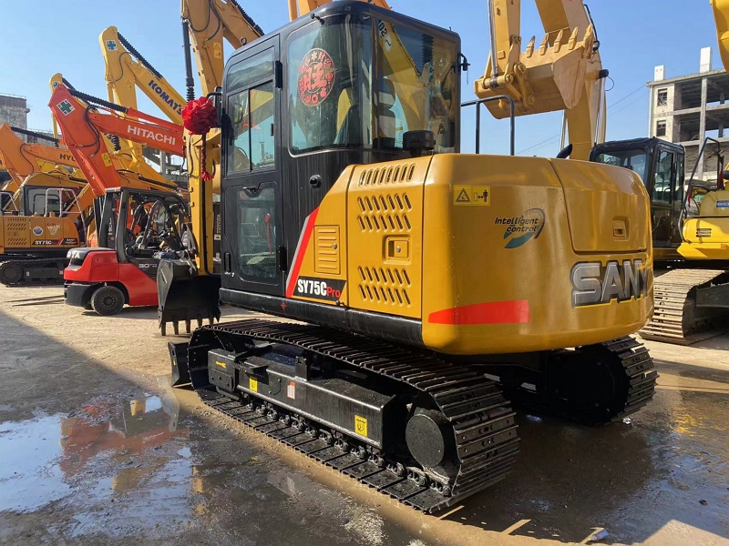 Sany SY75C PRO Used Excellent Performance 7Ton mini Used China Brand Excavator for Sale