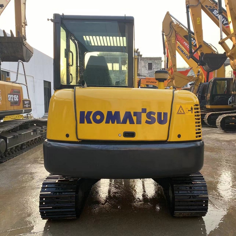Komatsu PC56-7 Used 5 Ton Compact Mini Excavator with Two Operating Modes