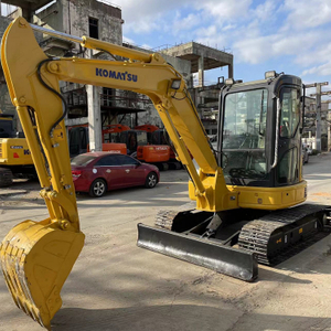 Komatsu PC55MR-2 Second Hand Mini 5 Ton Hydraulic Excavator Bucket Capacity 0.2 Cubic Wholesale