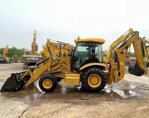 Cat420Fll Boutique And Compact Wheel Backhoe Loader Made in Japan