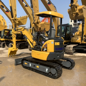 Komatsu PC35 used mini 3 tons excavator compact backhoe made in Japan wholesale