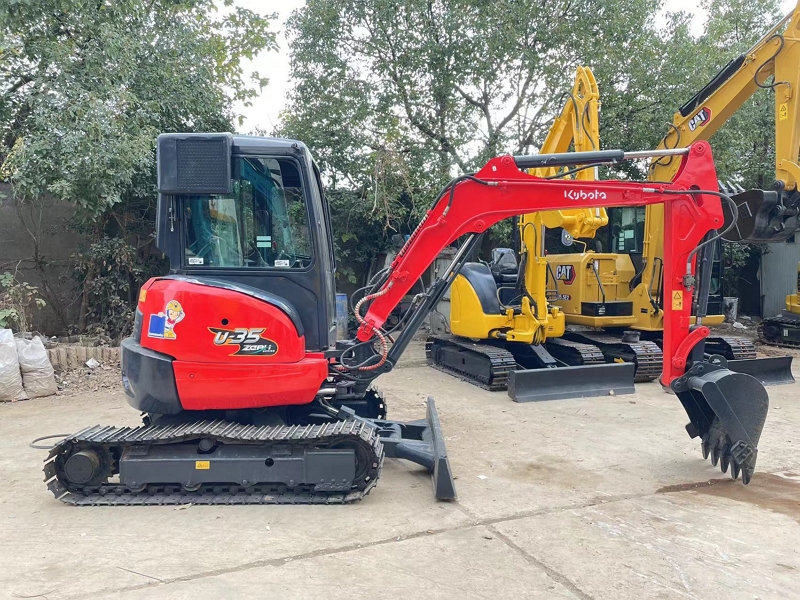 Kubota U35-5 Used High Quality Mini 3Ton Japan Mini Hydraulic Crawler Excavator for Sale