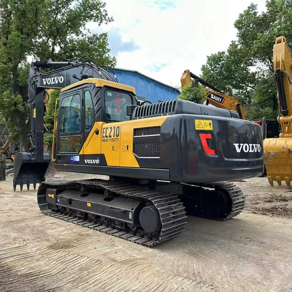 Volvo Used EC210 Low Working Hours And Powerful Original Hydraulic Crawler Excavator for Sale
