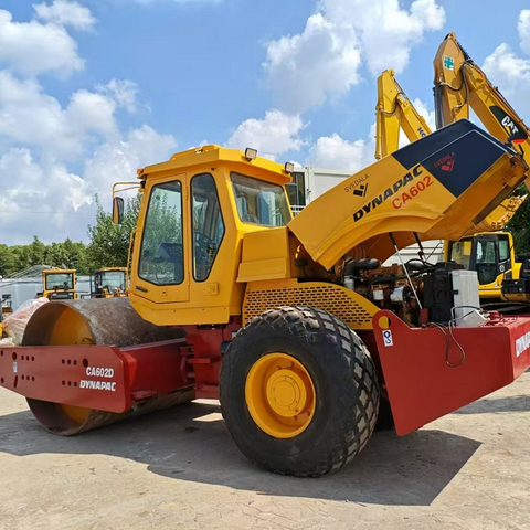 Dynapac CA602D second hand roller road construction machinery wholesale
