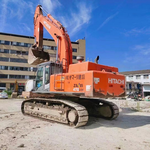 Hitachi ZX470LCH Used Crawler Excavator Made in Japan Wholesale