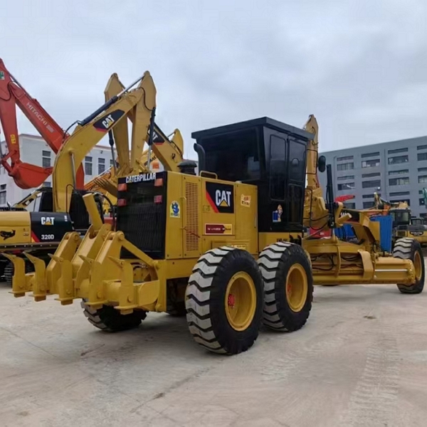 Cat140H Second Hand Low Working Hours And Hot Sale Original Wheel Garder Made in Japan