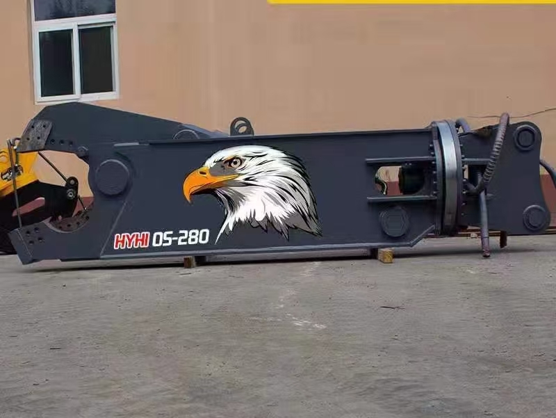 Hydraulic Demolition Sheet Shear Oem 6t-50t Metal Scrap Steel Hydraulic Eagle Shears For Sale