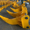 Ripper Customized 6t-100t Excavator Multiple Hooks Crushing Soil For Sale