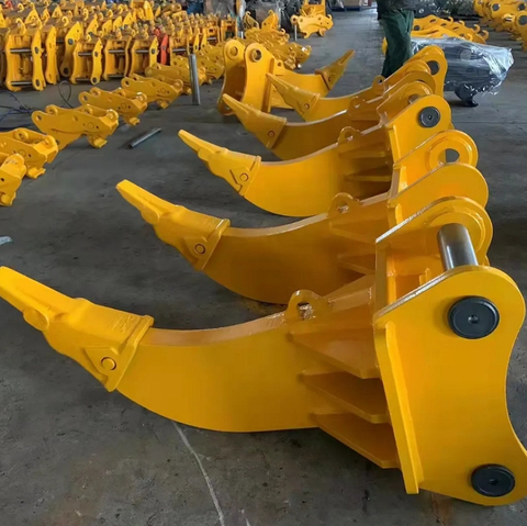 Ripper Customized 6t-100t Excavator Multiple Hooks Crushing Soil For Sale