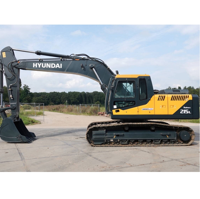 Hyundai 215L Used 21Ton Medium Excavator Hydraulic excavator good quality Digger Wholesale