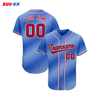 Buker Custom Sublimation Baseball Wear Blank Jersey 100% Polyester Mesh Plain Baseball Jersey