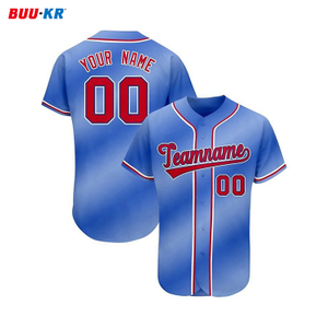 Buker Oem Cheap Blank Fashion Baseball Jersey Style Shirt Wholesale Plain Baseball Jerseys Custom Your Team T-shirts