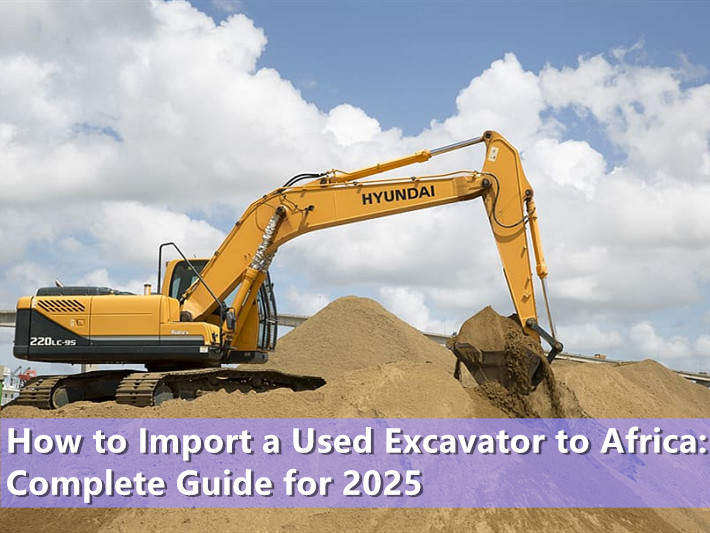 How to Import a Used Excavator to Africa: Complete Guide for 2025