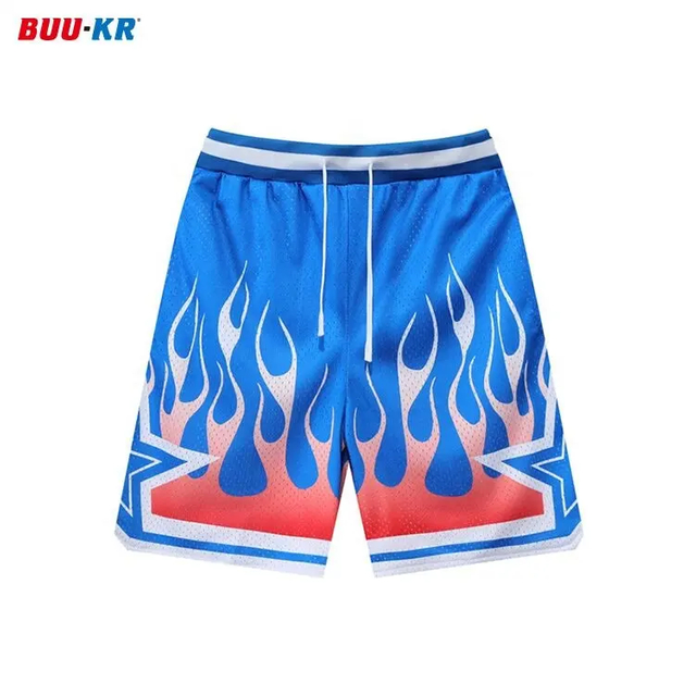 Buker Customized Private logo basketball gym activewear mens workout shorts