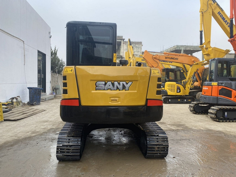 Sany SY60C Secondhand Mini low working hours 6Ton Used China Brand Excavator for Sale
