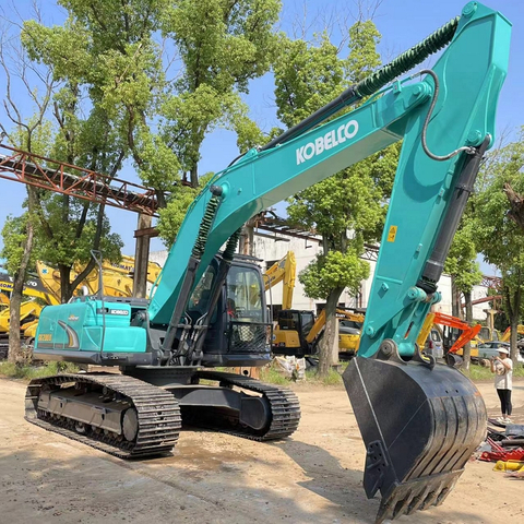 Kobelco SK200-8 Second Hand 20 Tons Medium Excavator Equipped with Hino J05E Engine