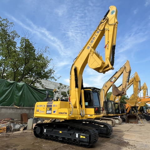Komatsu PC200-8N1 Second Hand 20 Ton Crawler Excavator Origin Japan Wholesale