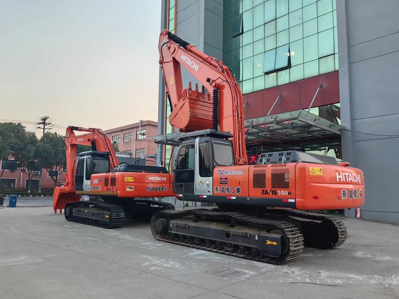 Hitachi ZX350H Used 35 Ton Japan Original Excellent Condition Hydraulic Crawler Excavator for Sale 