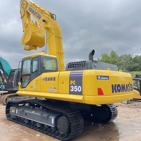 Komatsu PC350-7 Used 35 Tons Excavator with Cab Japan Original