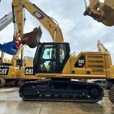 CAT320 Second Hand 20 Ton Hydraulic Backhoe Excavator Imported From Japan