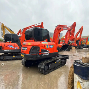 Doosan DX60-9C Used Low Working Hour 6 Ton Used Mini Excavator For Sale