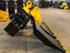 Hydraulic Railway Pillow Customized 6t-20t Excavator Railway Sleeper For Sale