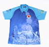 Buker Sublimation Golf Print Custom Polo Golf T-Shirt For Men,Cool Dry Casual Blank Work Golf Tshirts Polo Shirt