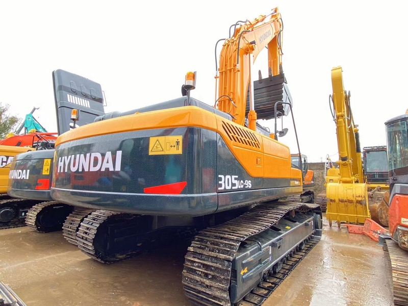 Hyundai 305LC-9S Used Hydraulic Crawler 30Ton Excavator Korea Original Excavator for Sale