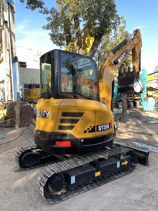 Sany SY35U Used Mini High Quality 3Ton Used China Brand Excavator for Sale