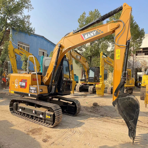 Sany SY135 Used Medium good condition 13Ton Used China Made Excavator for Sale