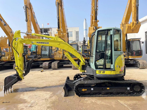 Yanmar Vio55 Used mini 5t low working hours Hydraulic Crawler Japan Original Excavator for Sale