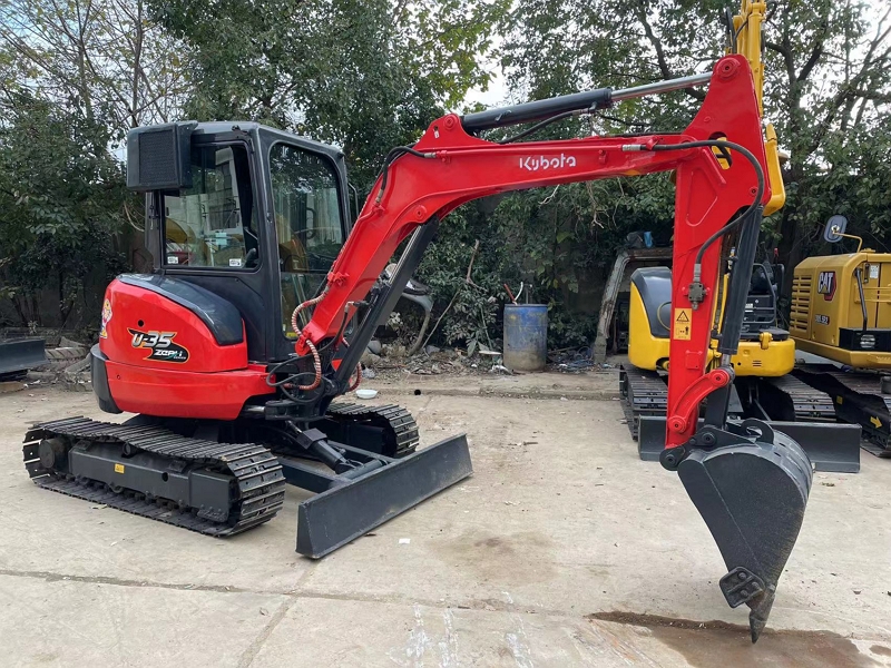Kubota U35-5 Used High Quality Mini 3Ton Japan Mini Hydraulic Crawler Excavator for Sale
